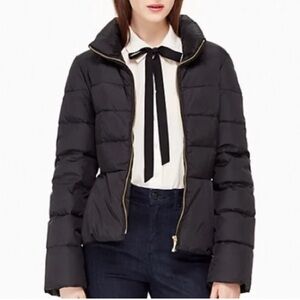 Kate Spade Black Puffer Jacket